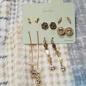 *2 for $10*6 pairs of Maurices earrings
